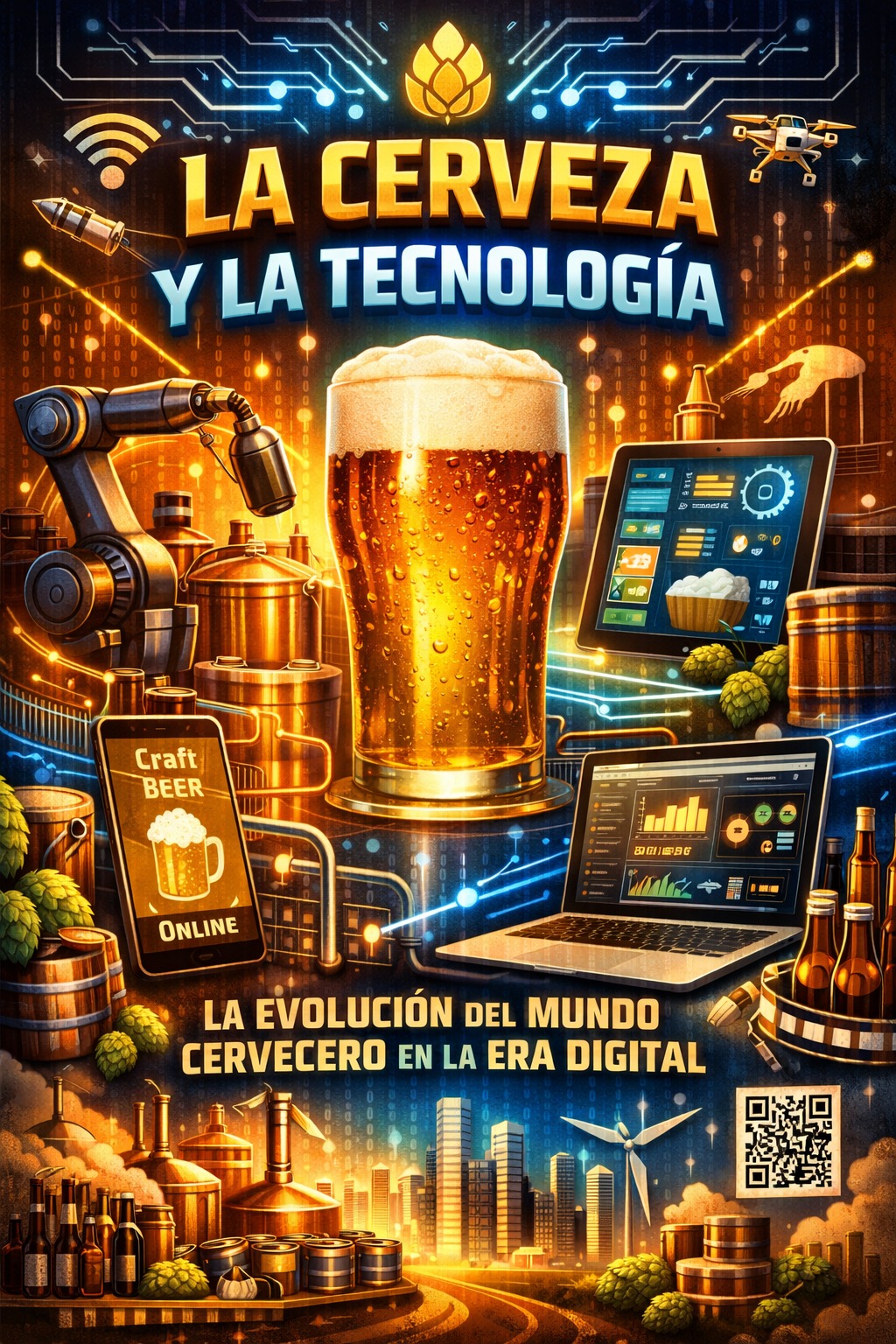 La cerveza y la tecnología — revolución digital craft beer España
